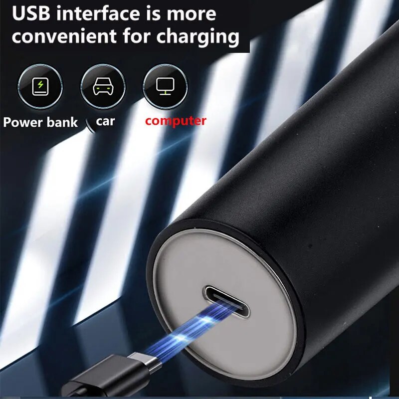 Electric Shaver Razor Shaving Beard Machine for Men Dry Wet Beard Trimmer Rechargeable IPX6 Washable 8D Shaving 3in1 Razors