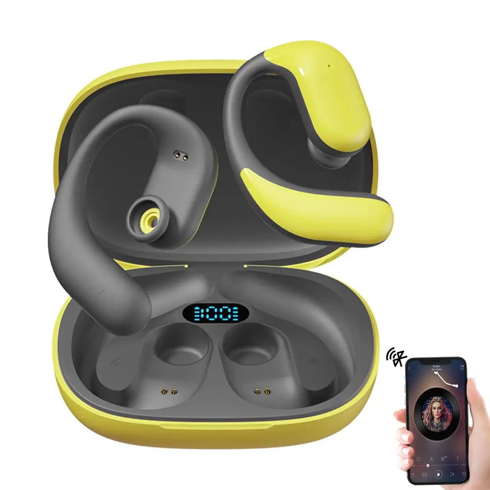 Open Ear Headphones Open Ear Wireless Sport Earbuds Wireless Headphones For Running Workout Sports Sports Earphones For Driving