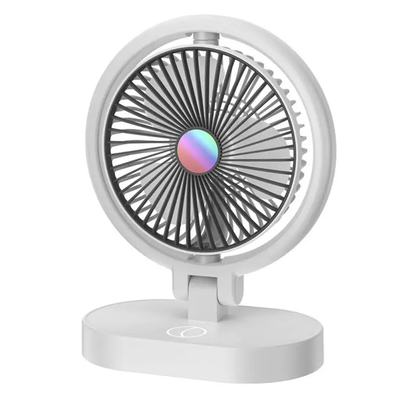 Mini Portable Fan Handheld USB Charging Fan Cooling Electric Fan 3 Speed Adjustment Powerful Dual Motor Outdoor Travel