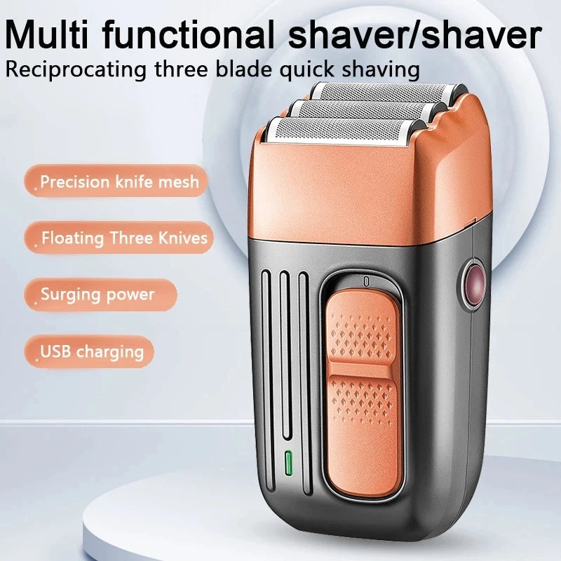 Shaver for Men Electric Shaver Mini Shaver Portable Electric Razor USB Rechargeable Beard Shaver Shaving Machine Small
