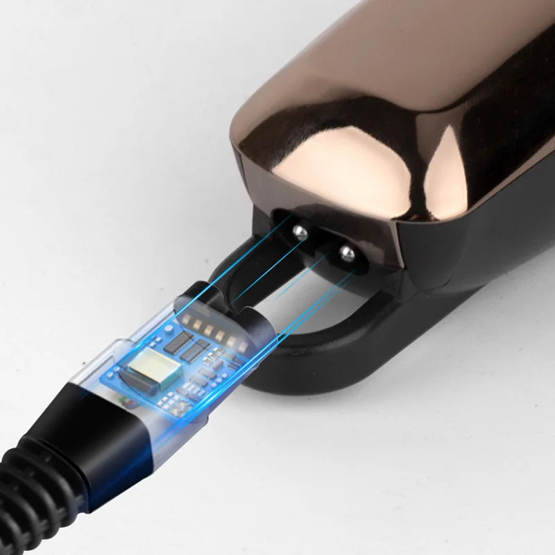 Electric Hair Clipper Haircut Machine Wireless Trimmer Men Professional Clipper Rechargeable Hair Cut Barber