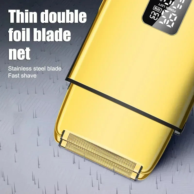 Multifunctional Whole Body Washing Hair Clipper Sets Men's Electric Shaver Digital Display Hairdresser Trimmer