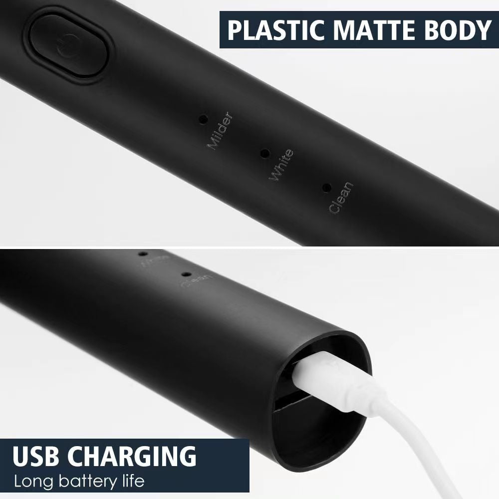 New Electric Teeth Cleaner Sonic Toothbrush Dental Scaler Tartar Stain Remover Calculus for Adults Teeth Whitening Face Cleaning