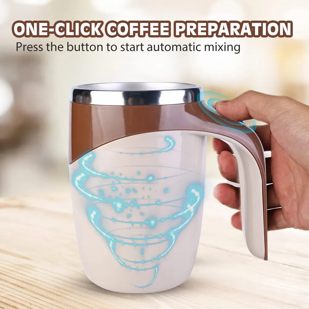 Automatic Stirring Mug Rechargeable Model Stirring Coffee Cup Electric Stirring Cup Lazy Milkshake Rotating Cup