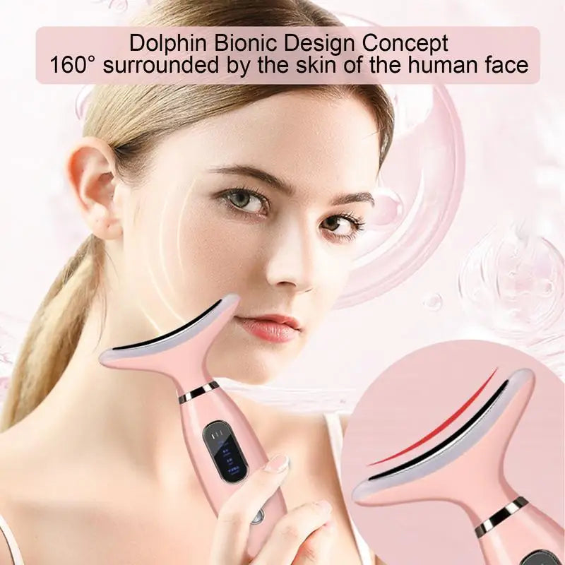 Face Massager Electric Beauty Massager Face Tightening Massager Face Lifting Tool Face Neck Massager for Skin Care Tightening