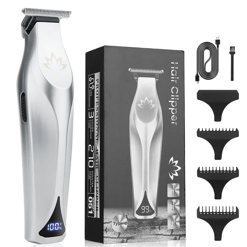 Hair Trimmers Men's Professional Carving Electric Hair Clipper 7500 RPM Oil Head Electric Pushing Hair Salon