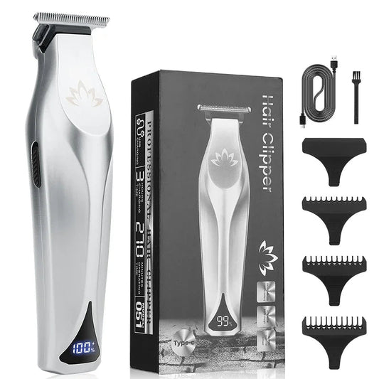 Hair Trimmers Men's Professional Carving Electric Hair Clipper 7500 RPM Oil Head Electric Pushing Hair Salon