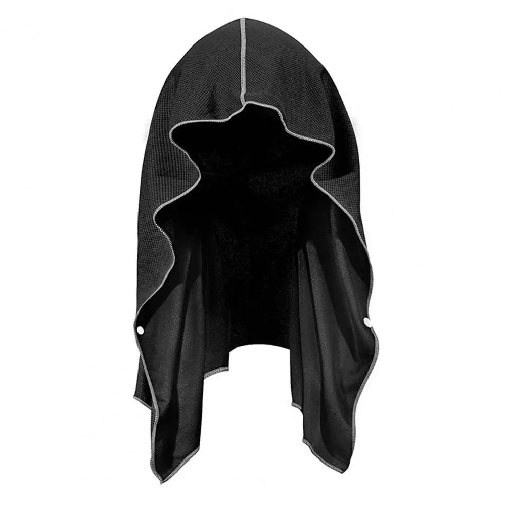 Cooling Hoodie Towel Sweat Absorption Extra Soft Sun Protection Quick Drying Sweat Towel Neck Wrap Sports Supplies