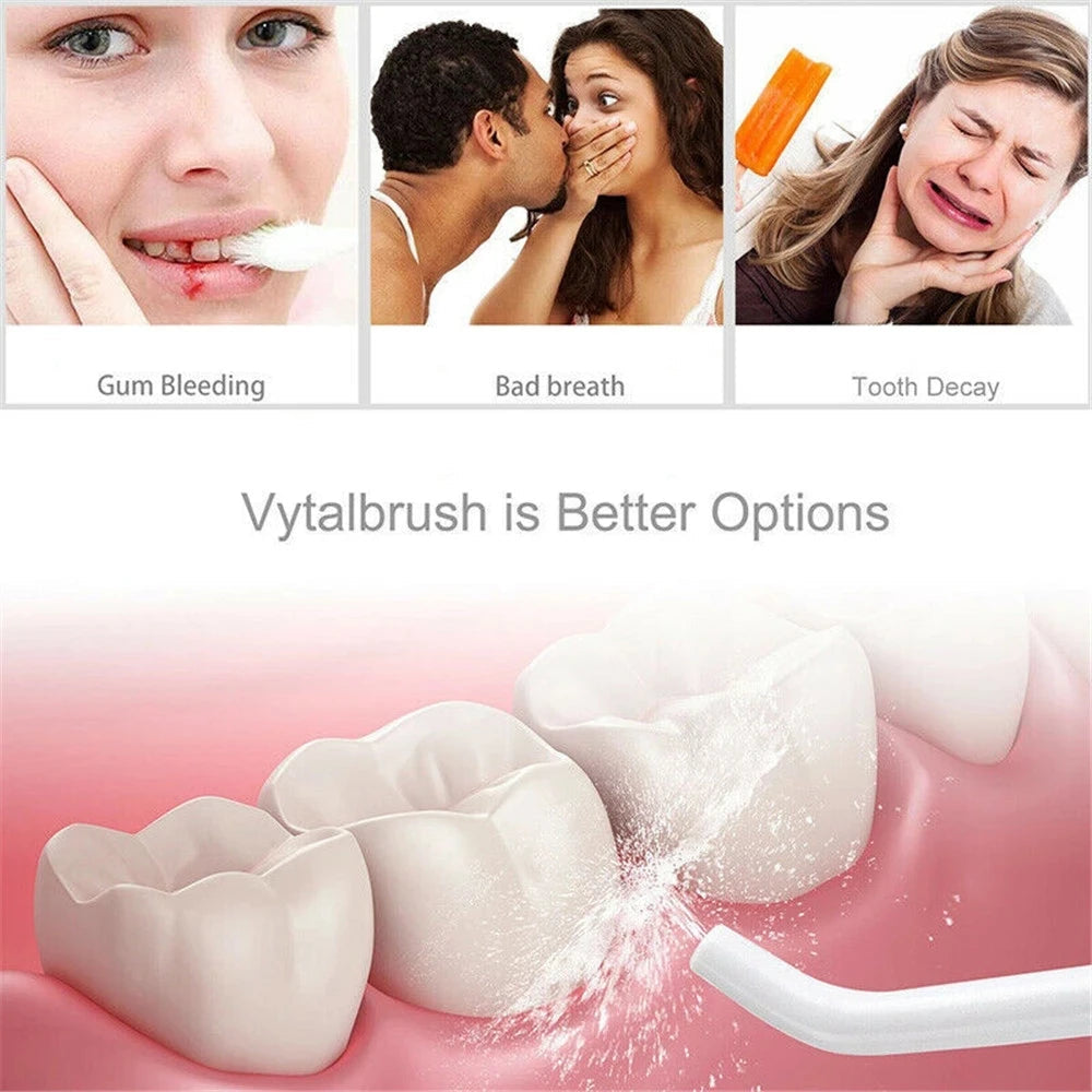 Portable Electric Oral Irrigator Waterproof USB Rechargeable Dental Water Flosser Water Jet Teeth Cleaner 5 Nozzles