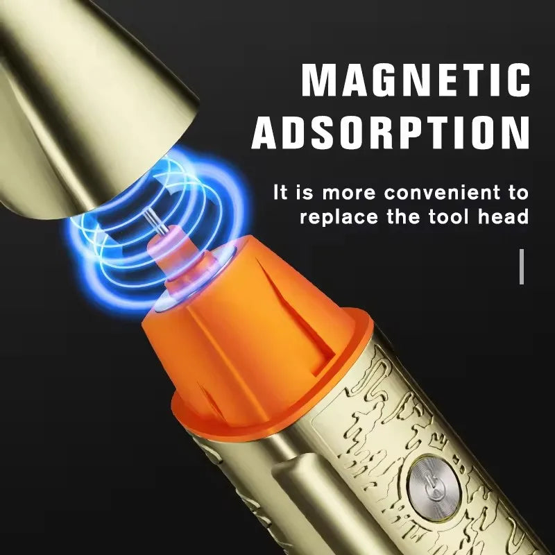 Rechargeable 5 in 1 Grooming Kit LED Display Hair Trimmer Cordless Powerful Hair Cutting Kit With Travel Bag