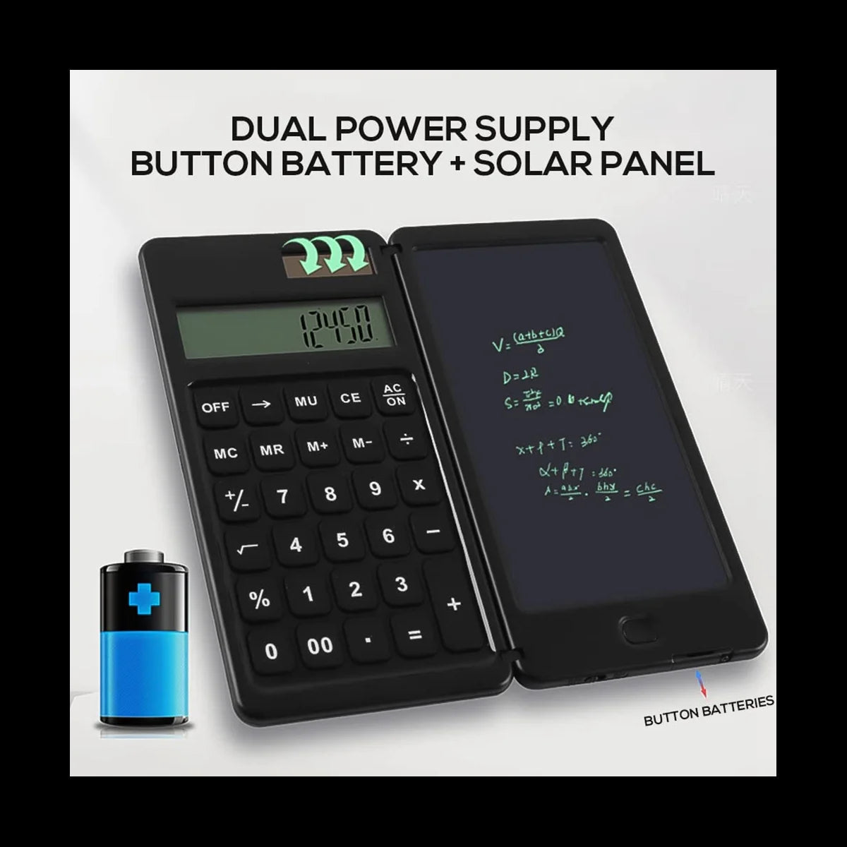 0-Digit Display Office Desk Calcultors with Erasable Writing Table for Basic Financial Home School