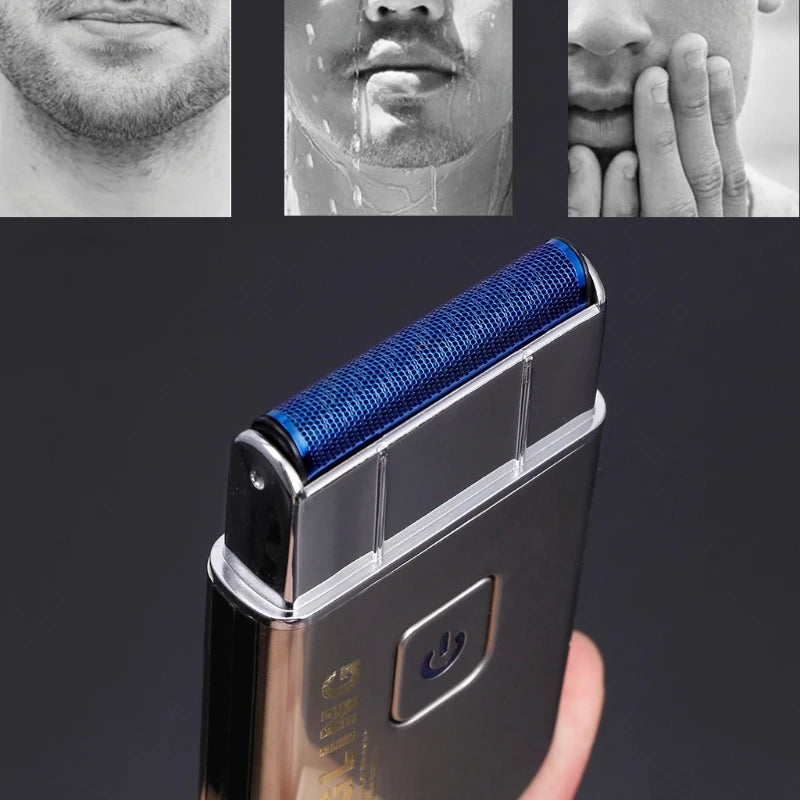 Mini USB Rechargeable Reciprocating Electric for Razor Shaver