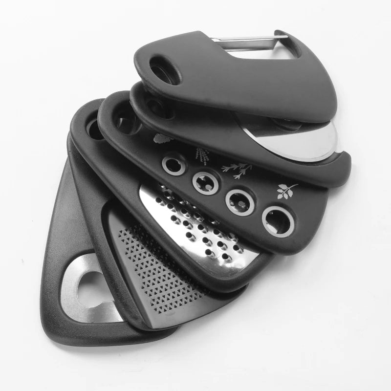 6 PCS Kitchen Gadgets Set Space Saving Small Cooking Accessories Camping Trailer Essentials Utensils Pizza Cutter Fruit Peeler