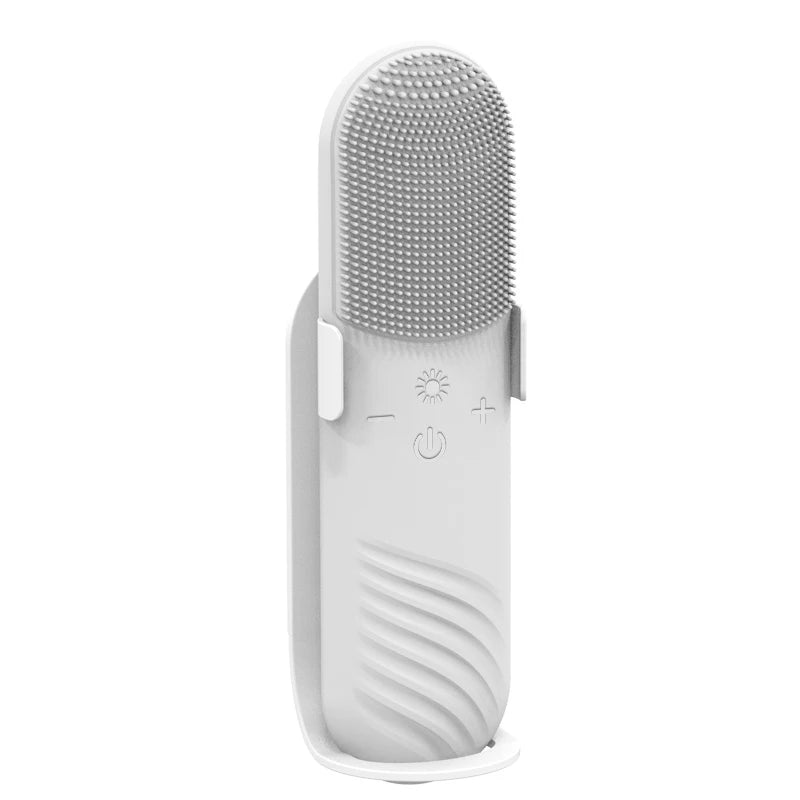 Rechargeable Mini Travel Home Beauty Waterproof Electric Hand Held Silicond Exfoliate Brush For Face