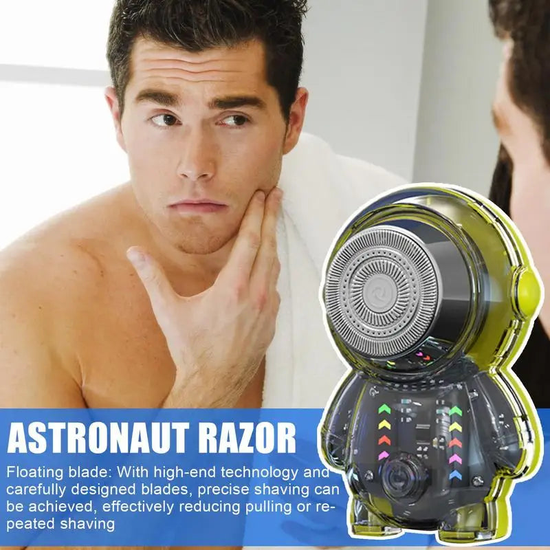 Mini Shavers for Men Portable Razor with LED Digital Display Mini Shaver Portable Electric Shaver USB Rechargeable Waterproof