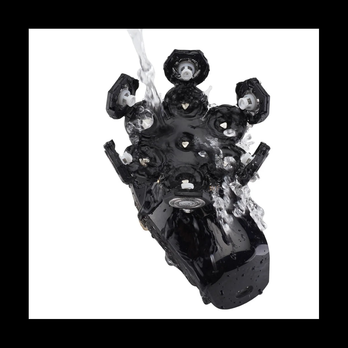 Men's Shave Standalone 7 Blades Floating Head Waterproof Electric Shaver Men's Multifunctional USB Rechargeable Trimmer