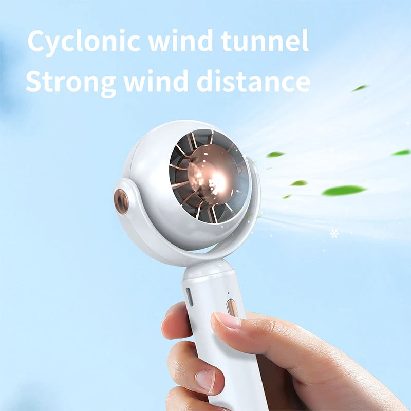 Handheld Small Fan Cooler Portable Small Usb Charging Fan Mini Silent Charging Dormitory Office Student Gifts Persistent Power