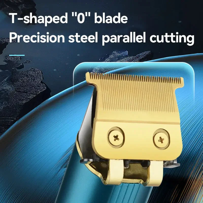 Rechargeable Hair Clipper Men's Waterproof Cordless Hair Trimmer