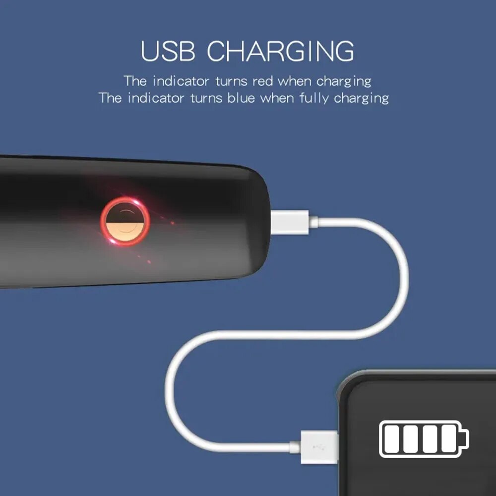 Cordless Hair Straightener Beard Comb for Women and Men 25W 2600mAh Automatic Brush Mini Magic Portable Wireless USB Charging