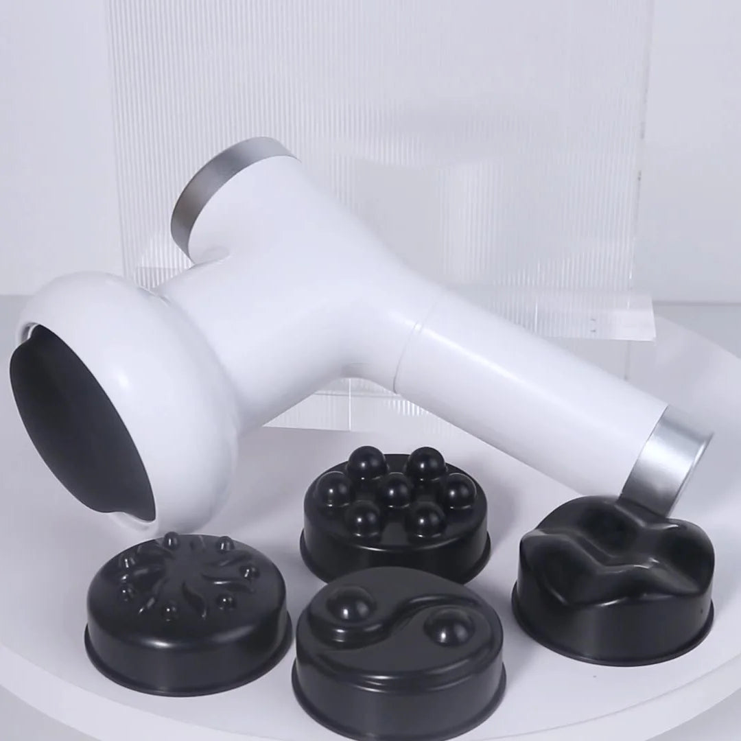 Massage Stick Wireless Charging Female Fat Pusher Handheld Portable Massager Neck Waist Shoulder Massager