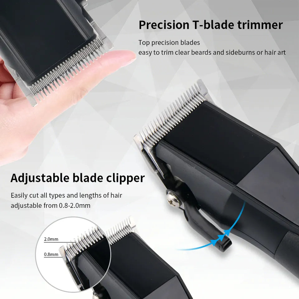 Combo Kit Men's Hair Trimmer For Beard Electric Beard Hair Clipper Rechargeable Hair Cutter Machine Haircut