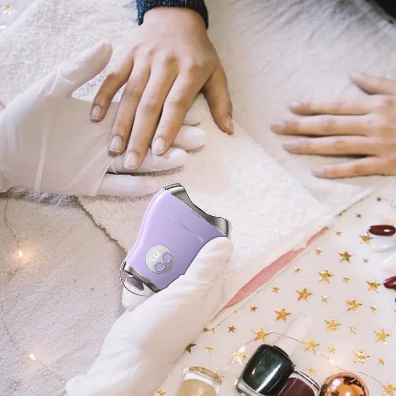 Electric Nail Cutter For People Mango Shape Toe Nails Cutter 3-Speed Double-Head Trimming Nail Sharpener Adults