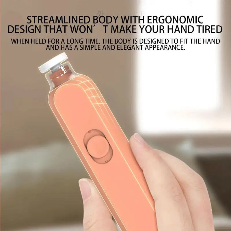 Nail Trimmer with Light Electric Light Up 360 Degree Rotating Nail Trimmer Low Noise Nail File Nail Clippers