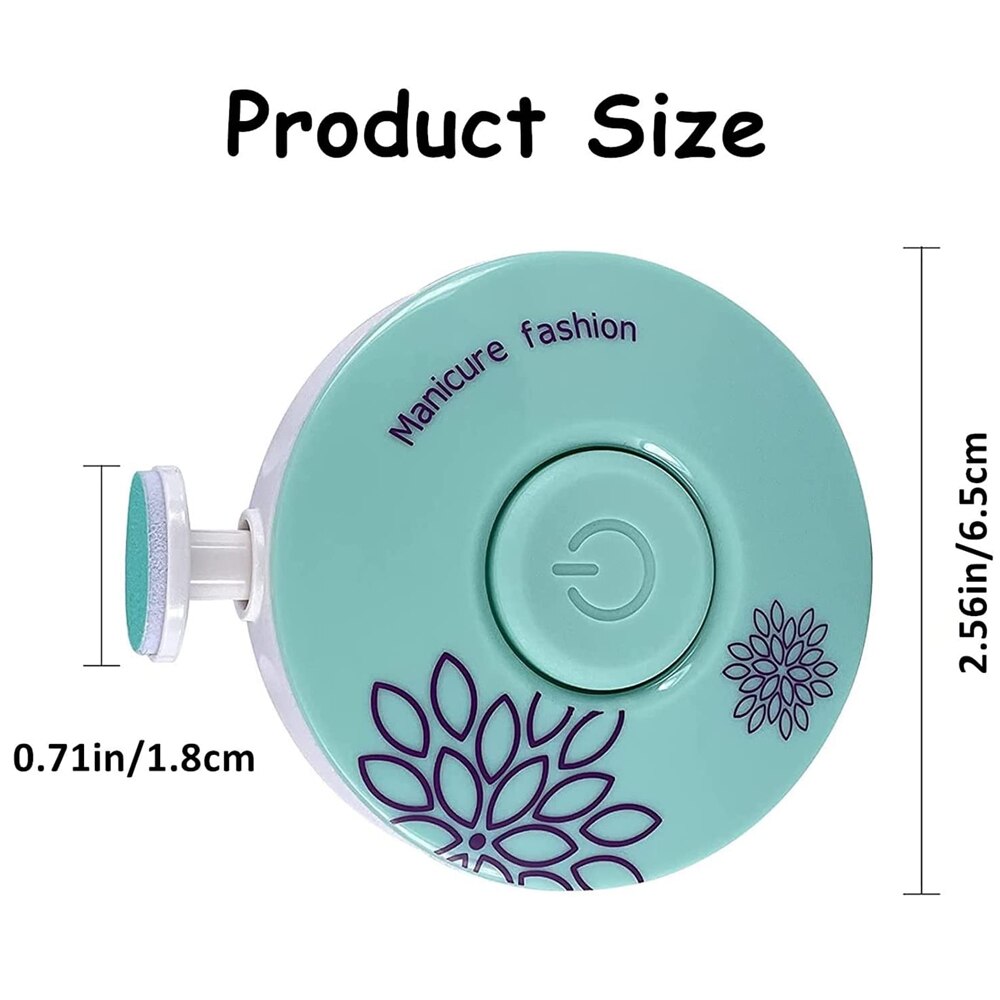 6 in 1 Electric Nail Trimmer Automatic Nail File Cutter Finger Nail Clippers Manicure Pedicure Tool For teenager Lady Grinder Device