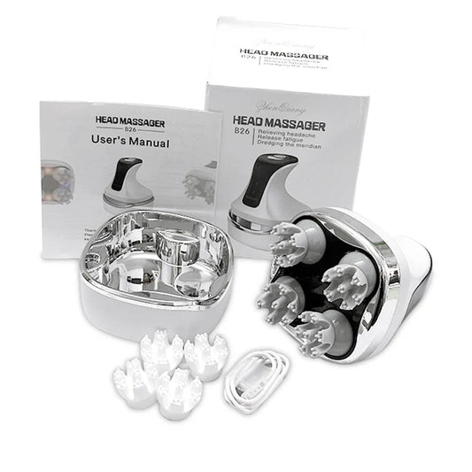 Multi Claw Scalp Massager for Head Massage Electric Relaxation Shoulder Leg Arm Neck Deep Tissue Head Kneading Body Cat Pet Home