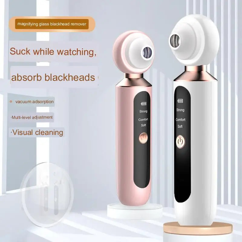 Visible Electric Blackhead Remover Vacuum Cleaner Black Head Machine HD Camera Facial Pore Cleaser Microdermabrasion Device Visible