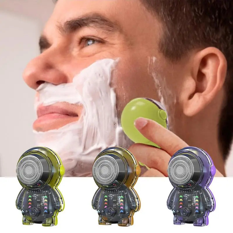 Mini Shavers for Men Portable Razor with LED Digital Display Mini Shaver Portable Electric Shaver USB Rechargeable Waterproof