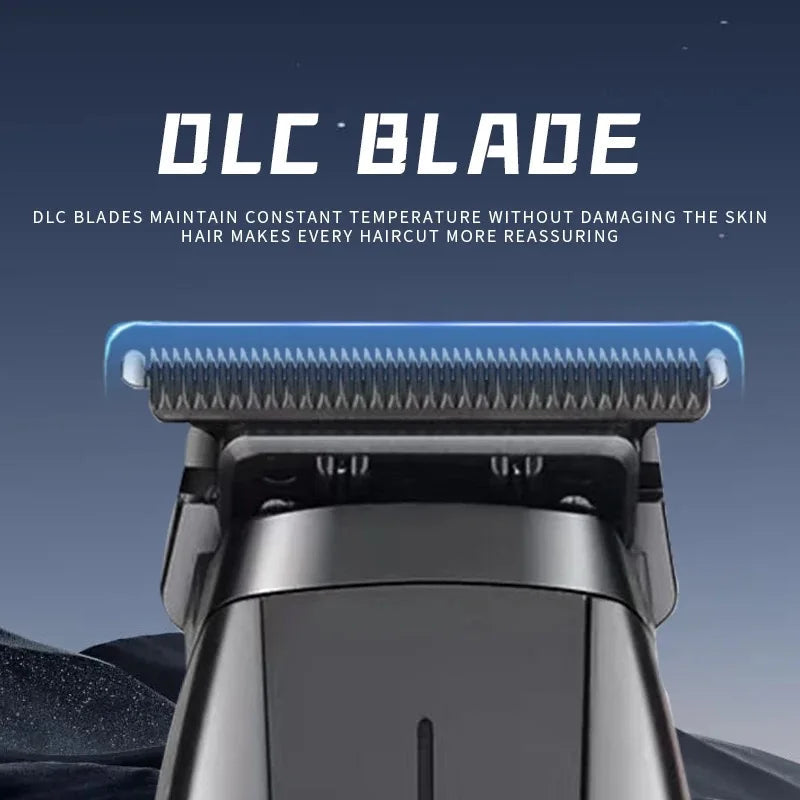 Professional Hair Trimmer Zero Gapped Cordless Rechargeable Edgers Clippers Electric Beard Trimmer Finish Cutting Machine