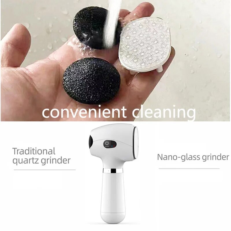 Pedicure Tools Skin Care Electric Foot File Dead Skin Callus Remover USB Foot Grinder Machine Foot Care Tool