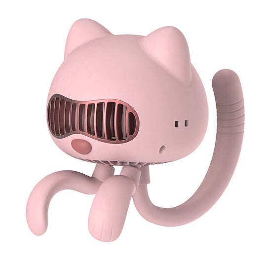 Electric Mini Portable Fan Rechargeable Turbo Desktop Neck Hand Bladeless USB Stroller Fan for Home Camping Travel Car Cooler