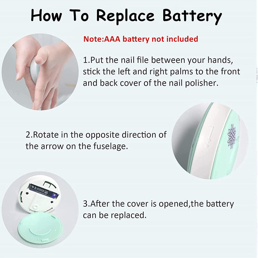 6 in 1 Electric Nail Trimmer Automatic Nail File Cutter Finger Nail Clippers Manicure Pedicure Tool For teenager Lady Grinder Device