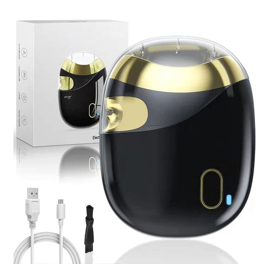 2 in 1 Shearing & Grinding Electric Nail Trimmer Nail File Kid Adult Automatic Nail Clipper Toe & Fingernail Care Manicure Tool