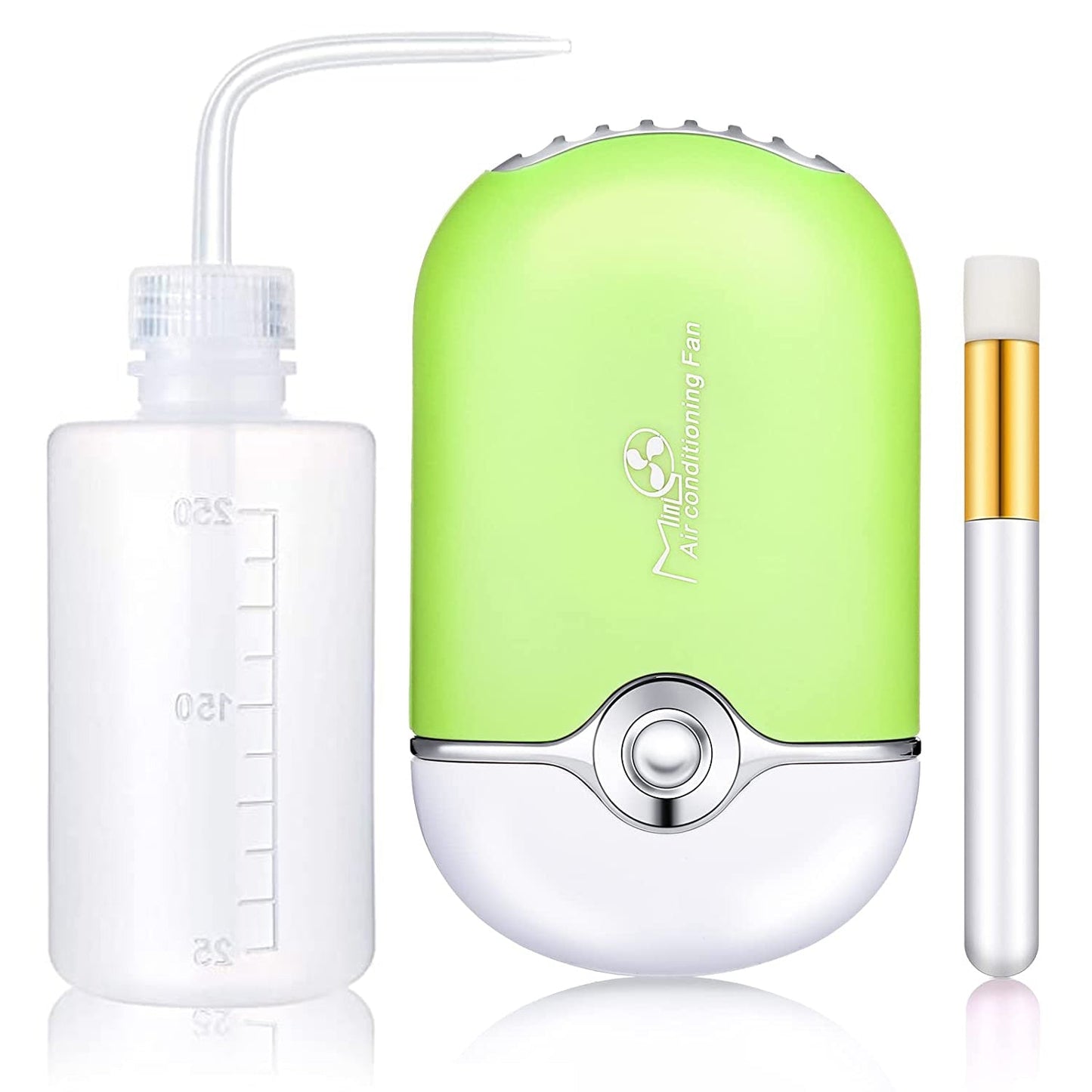 3 in 1 USB Air Conditioning Lash Fan Dryer Lash Shampoo Brushes Nose Brush eyelash Wash Bottle for Eyelash Extension supplies