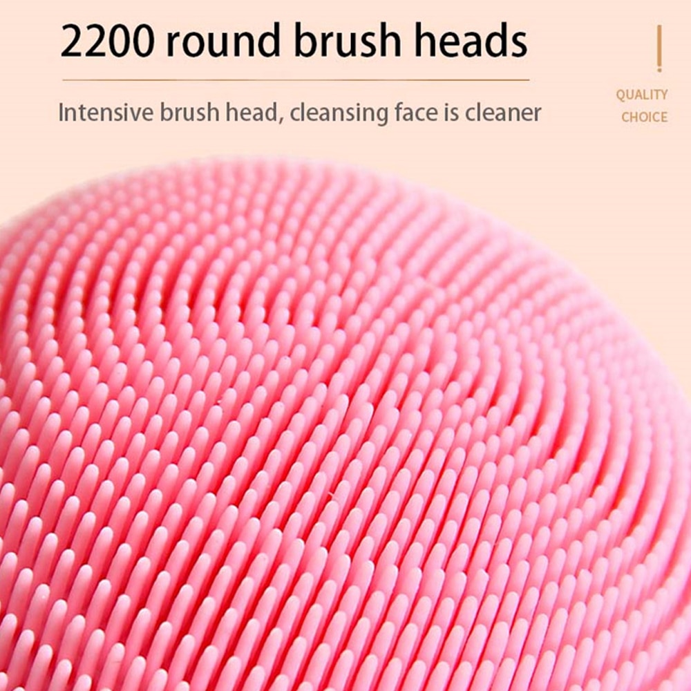 New Design Waterproof Electric Facial Cleansing Brush Ultrasonic Cleaner Exfoliating Blackhead Remover Face Massager