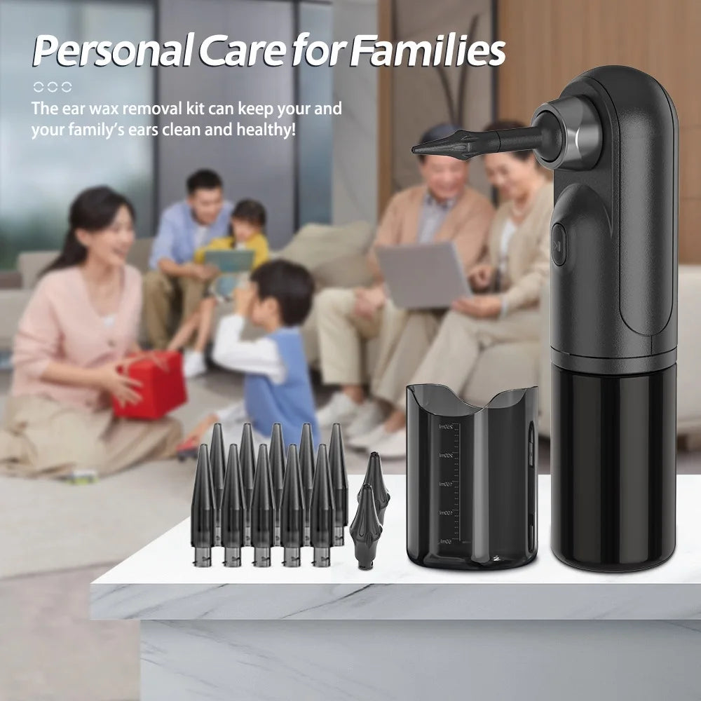 Handheld Portable Fully Automatic Washer Wax Cleaner Household Multifunctional Ear Irrigator