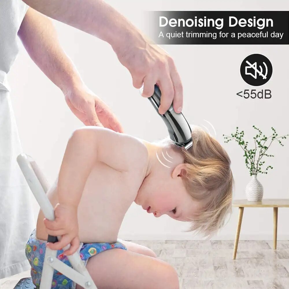 Hair Clippers for Men Grooming Kit Beard Trimmer 11 in 1 Professional USB Rechargeable Waterproof Electric Hair Clipper Kit