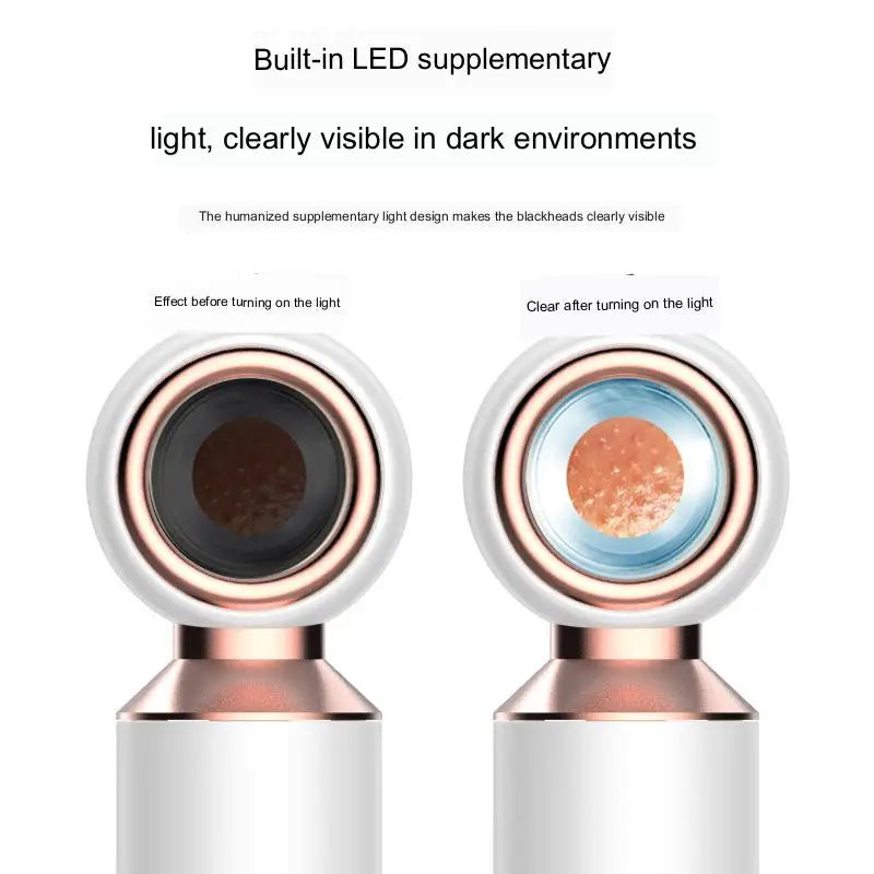 Visible Electric Blackhead Remover Vacuum Cleaner Black Head Machine HD Camera Facial Pore Cleaser Microdermabrasion Device Visible