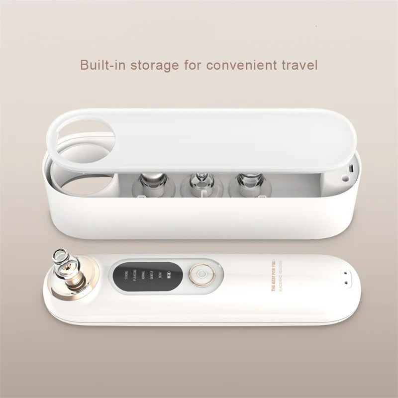 Electric Pore Nose Cleaner Portable Mini Facial Whitehead Blackhead Remover Vacuum Machine Deep Face Cleaning Tool