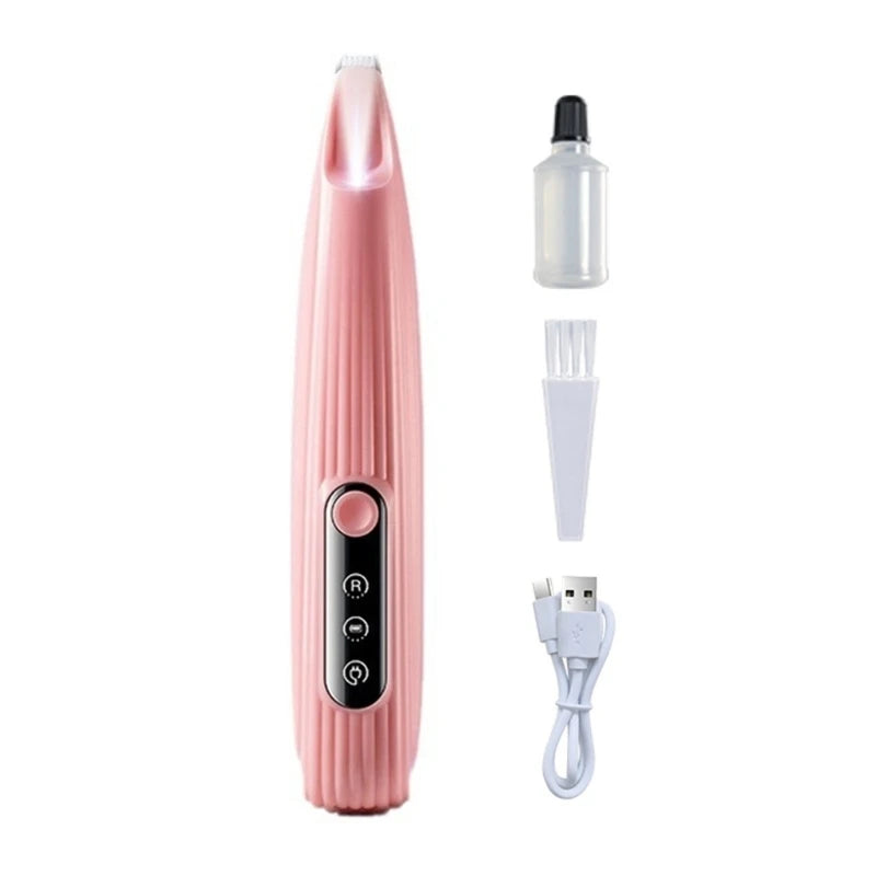 Dog Grooming Tools USB Charging Pet Hair Trimmers Low Noise Professional Cordless Shaver for Trimming Cats Thick Hair