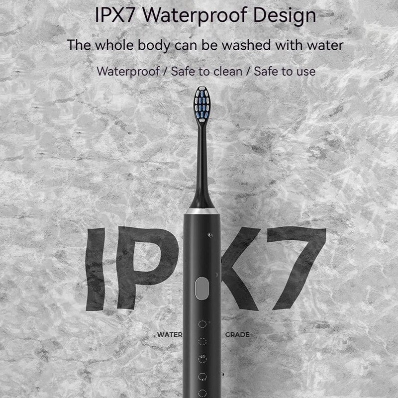 Ultrasonic Toothbrush Rechargeable Electric Toothbrush 2 Minutes Timer 5 Modes Cleaning Maglev Dental Brushes Bathroom Items