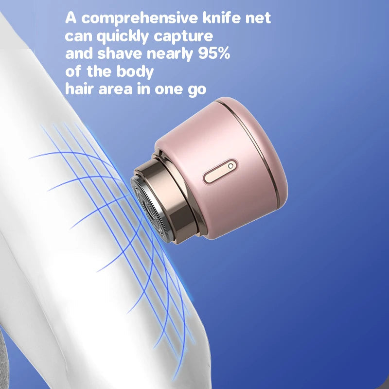 Mini Electric Razor Wet Dry Electric Shavers for Men Women Powerful Men Shaver Used for face Chest Leg Shaving Underarm Removal