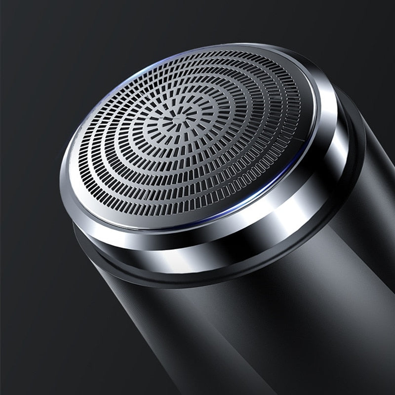 Mini Men’s Electric Shaver Rechargeable Razor Face Beard Trimmer Hair Removal Body Clean Shaving Machine Washable