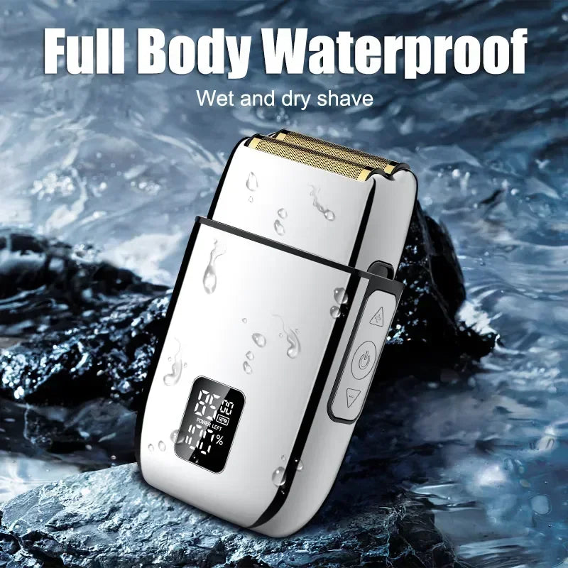 Multifunctional Whole Body Washing Hair Clipper Sets Men's Electric Shaver Digital Display Hairdresser Trimmer