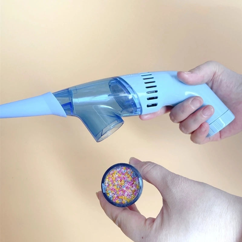 Electric Bead Suction Machine Washing Tools Easy Tools Supplies DIY Clean Crafts Machine Plastic Desktop Beads Cleaner
