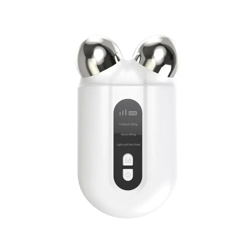 Facial Massager EMS Roller Microcurrent Face Lifting Machine V-Face Roller Massager Skin Rejuvenation Anti-Wrinkle Beauty Device
