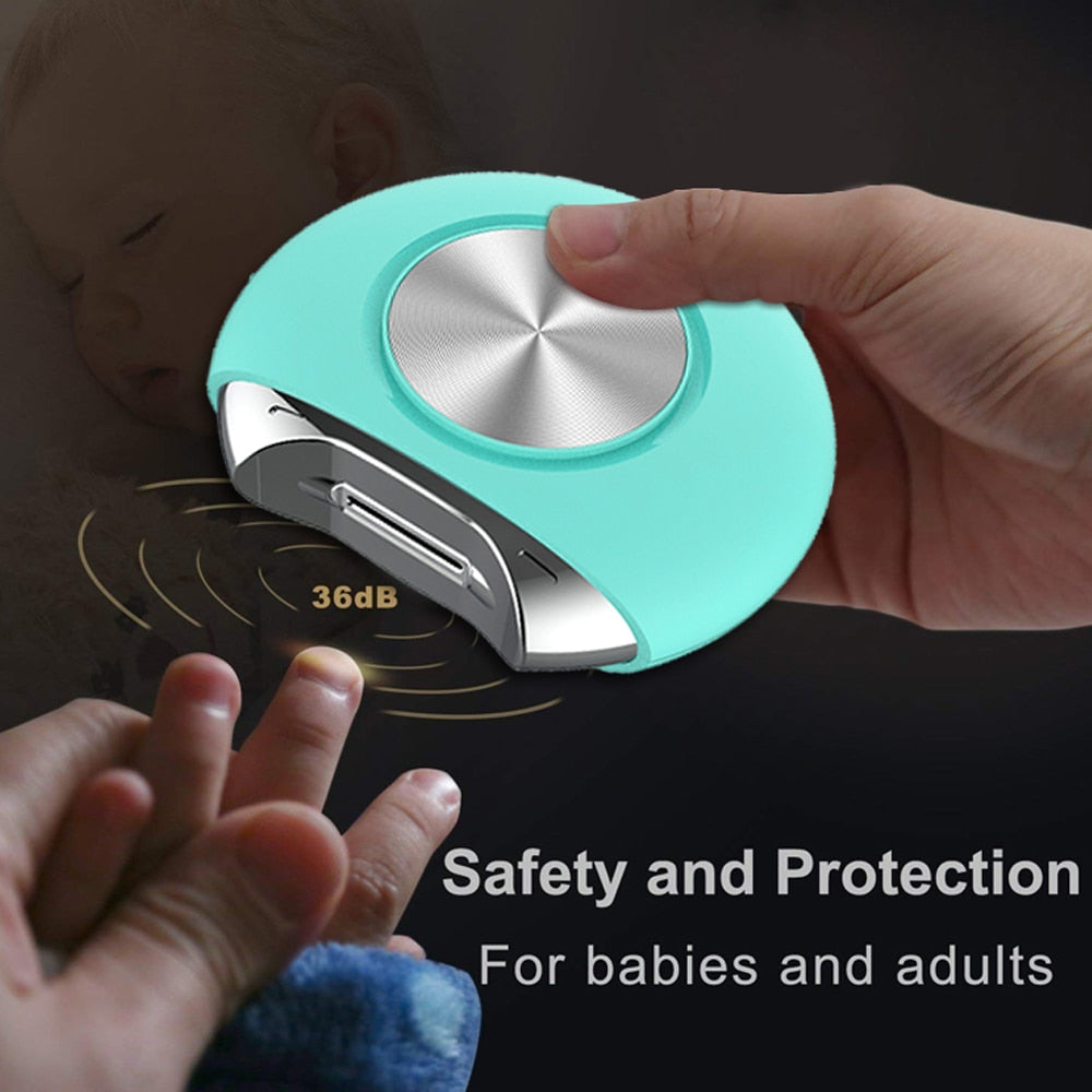 Electric Nail Clipper Nail Trimmer Nail Files Safe Automatic Nail Cutter For Fingernail Toenail Adult Elderly Manicure Tool